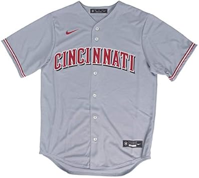Amazon Co Jp Mlb シンシナティ レッズ ユニフォーム ジャージ レプリカ Nike ナイキ グレー スポーツ アウトドア