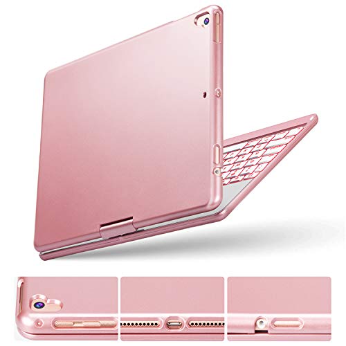 5 Keyboard+Compatible+Backlit+Wireless+Greenlaw+Rosegold