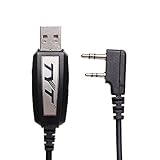 TYT USB Programming Cable+CD for TYT Handheld Walkie Talkie DM-UVF10 TH-UV8000D TH-UV8000E TH-UV9D TH-F8 Two Way Radio + CD