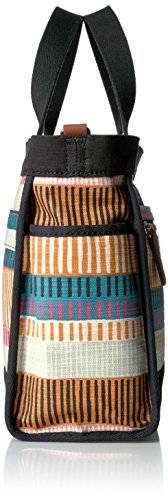 passport กระเป๋าสะพายไหล่(tote) colorful stripes fossil zb7248875