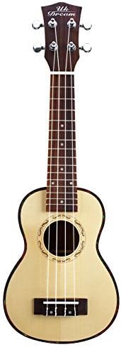UK Dream 21"Spruce Rosewood Acoustic Guitar Small Scale Child Kids Practice Play Toy Christmas Gift US-53A
