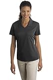 NEW NIKE GOLF - Ladies Dri-FIT Micro Pique Sport Shirt. 354067, Anthracite M
