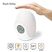 Alarm Clock, Awakelion Soft LED Color Changing Night Light Alarm Clock (White Plus)