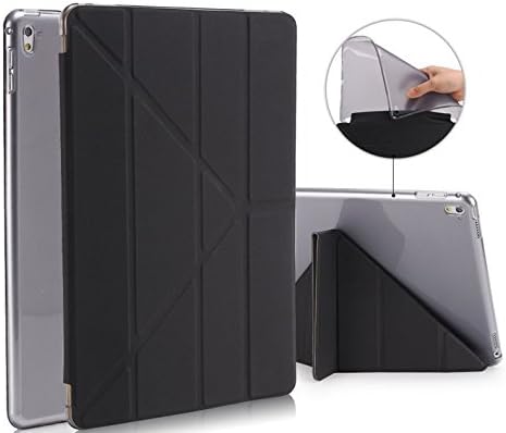 Septven iPad Pro 9.7 inch Case - Ultra Slim Origami Smart Cover - Black (Compatible with iPad Pro 9.7 inch)