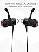 AOMAIS Bluetooth Headphones Waterproof IPX6, Wireless Sports Neckband Earphones w/Mic[APTX Stereo Sound] Long Lasting Battery & Fast Charge, Secure Fit Magnetic Headset in Earbuds for Gym Running