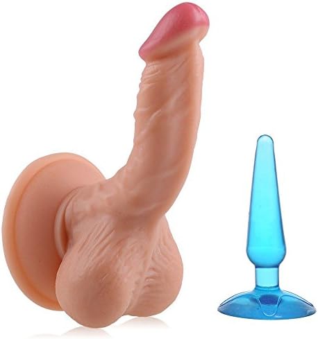 Lover Fire 2QI 6.6 Inch Premium DONG with Suction Cup - Harness Competitble w/ Bonus JELLY PLUG