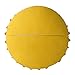 JWH Decorative Flower Throw Pillow Cover 3D Sunflower Pillow Case Round Cushion Handmade Floral Accent Pillowcase for Bed Living Room Couch 14 Inch Mustard Yellow