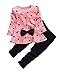 Jastore® Baby Girl Cute 2pcs Set Children Clothes Suit Top and Pants Fall Clothes