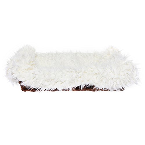 Newborn Baby Photography Props - Long Ripple Wrap Blanket and Lace Beads Headband (MatWrapSet-Yellow+White, OneSize)
