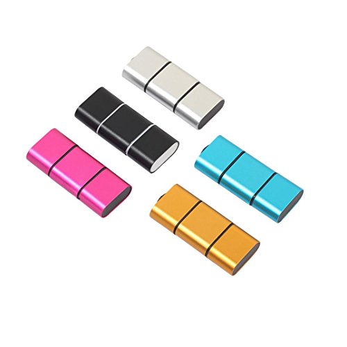 TF / SD Card Reader, [2 Pack] Gotd Ultra Slim USB 3.0 SD / Micro SD Card Reader Adapter Micro USB OTG / USB C OTG Adapter for PC / Laptop / Smartphones/ Tablets (Black) - Thumbnail 6