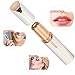 Facial Hair Removal for Women Face - Painless Mini Portable Hair Remover for upper lip,cheeks, chin hair - Peach Fuzz Epilator Remover