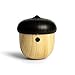 Portable Bluetooth Speaker Nut, Tonsum Mini Wireless Wood Outdoor Rechargeable Loudspeaker Car Subwoofer stereo audio player as Christmas Gift for Smartphone and Home Deco