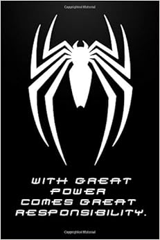 With Great Power Comes Great Responsibility: 12-Month Daily Weekly Monthly Planner 2019, Superhero Planner For Gift, Schedule, Organizer, Agenda and Calendar, by Planners & Organizers With Great Power Comes Great Responsibility: 12-Month Daily Weekly Monthly Planner 2019, Superhero Planner For Gift, Schedule, Organizer, Agenda and Calendar, by Planners & Organizers