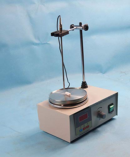 INTBUYING Laboratory 85-2 Magnetic Stirrer Digital Hot Plate Mixer Hotplate Heating Plate 110V - Thumbnail 2