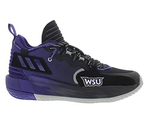 adidas Sm Dame Extply Unisex Shoes Size 15, Color: Black/Purple