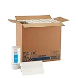 Pacific Blue Select 2-Ply Perforated Roll Paper Towels by Georgia-Pacific Pro, 100 Sheets Per Roll, 30 Rolls Per Case,white - 27300