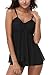 ALove Hollow Tankini Swimsuits for Women with Boyshorts Two Piece Bathing Suits