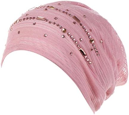 Women Muslim TurbanIslamic Hijab Headscarf Pearl Inner Hat Wrap Caps
