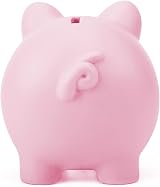 Fuyamp Cute Piggy Bank Pink Child Money Box Keepsake Nursery Decor view 2