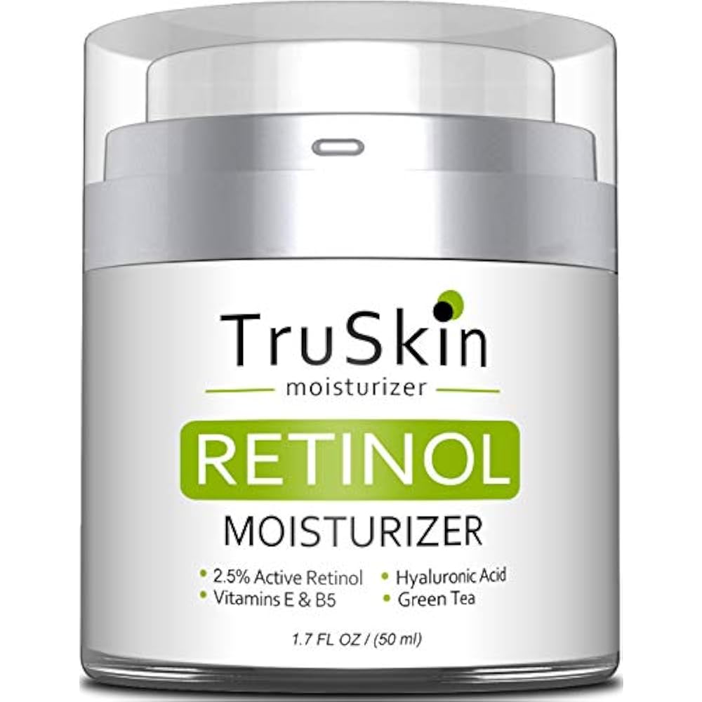 TruSkin RETINOL Cream MOISTURIZER For Face And Eye Area, Best Wrinkles