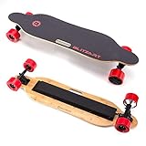 BLITZART Tornado Electric Skateobard Longboard E-Skateboard Motorized Electronic Hub-Motor, 3.5