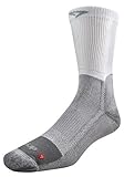 Drymax Men's Work Boot HD Crew Socks,Grey,L (Mens 8.5-10.5 / Womens 10-12)