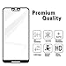 Google Pixel 3 XL Tempered Glass Screen Protector. Suzous [2-Pack] with 9H Hardness Protector Film [HD Clear][Anti-Scratch] [Anti-Bubble] [Case Friendly] Compatible Google Pixel 3 XL[Black]