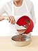 iSi Basics FlexibleSilicone Mixing Bowls, Set of 3, 1 QT, 1.5 QT, 2 QT, Red