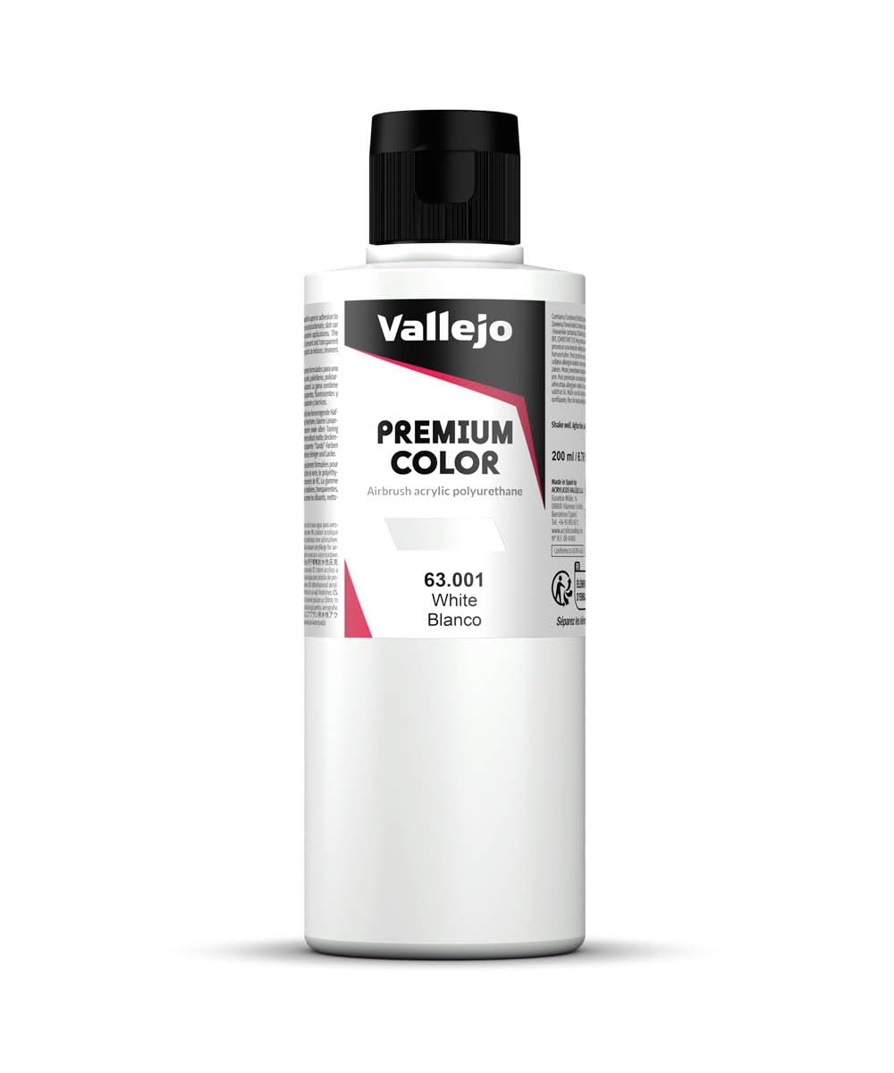 Vallejo VAL63001 Model Paint, White 063001