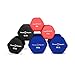 Fitness Republic Neoprene Workout Dumbbells 3 Pairs (8,10,12) LB - Non Slip, Anti Roll Exercise & Fitness Dumbbells Combo - Hex Shaped Hand weights for Men & Women - Ideal for Home and Gyms training
