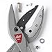 Malco Andy Snips Classic, 24 Guage cutting Capacity, Easy Sharpen and Replaceable Blades, Sheet Metal Snips, Tin Snip, Tinners, Made in USA (Pattern, 12 Inch)