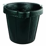 Fortex N105-12 Heavy Duty Rubber Pail with Lip, 12-Quart