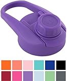 Simple Modern Chug Sports Lid With Handle - Fits All Summit Water Bottle Sizes - Wide Mouth Hydro Vacuum Insulated Flask - Travel Mug Drinking Lid for Coffee, Tea & Water - Lilac Purple