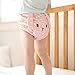 4-Pack Training Pants for Toddler Girls, Baby Girls Cotton Potty Training Underwear, Waterproof,Adorable and Washable (Yellow, 2T)