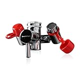 SmarterFresh Faucet Mounted Eyewash Station - Reliable First AID Emergency Eye Wash Unit for Sink Attachment - Sink Mount Eye Flush Shower for Eyes and Skin