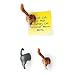 6 Kikkerland Cat Animal Butt Magnets Fridge Strong Magnetic Surface Gift Novelty