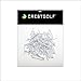 Crestgolf Wood Golf Tees 2-1/8 inch Pack of 100 (white)