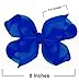 Royal Blue Bows - Alligator Clip Hair Bows for Girls - 5