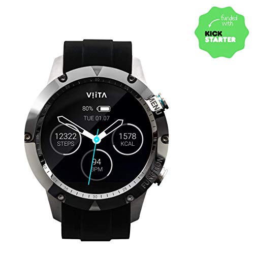 VIITA Titan HRV Smartwatch Made of High-End Materials, up to 2 Weeks Battery Life, Equipped with GPS VIITA Titan HRV Smartwatch Made of High-End Materials, up to 2 Weeks Battery Life, Equipped with GPS