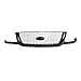 CarPartsDepot, Unpainted Front Plastic Grille Dark Grey Mesh Insert, 400-18140 FO1200395 3L5Z8200BA