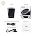 Upgraded version - TaoTronics Wireless Speaker Bluetooth Speaker Portable Speaker (Bluetooth 4.0, High Fidelity Audio, Built-in Microphone, LED Light, A2DP Profiling, 6 Hours Playtime)-Black