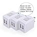 Charger Block, FiveBox 3 Pack USB Wall Charger Brick Base 2.1Amp Dual Port Charger Box Cube Travel Charging Plug for iPhone X/8/7/6, 7/6s Plus, iPad Air, Samsung Galaxy S7 S6, Android, HTC, Nexus, LG