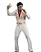 Rubies Aloha Elvis Adult Costume, White, X-Large