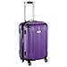 Goplus Expandable Carry On Luggage, 20-inch ABS Hardside Travel Bag, Lightweight Trolley Suitcase with Spinner Wheels