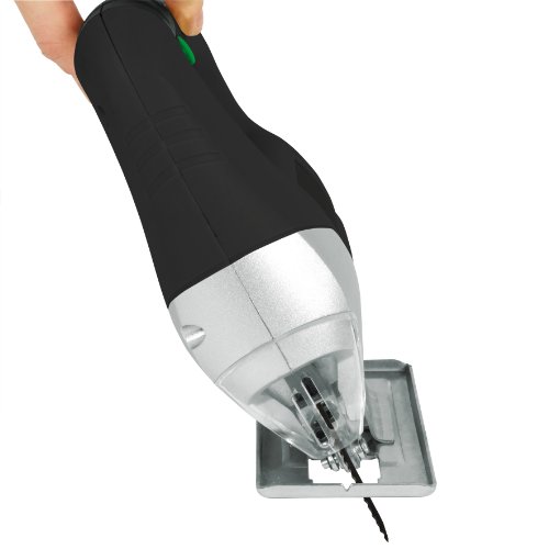 bavaria Stichsäge BJS 400 (350 W, Schnitttiefe Holz/Stahl/Kunststoff: 55/3/10 mm, inkl. Sägeblatt für Holz… – Bild 3