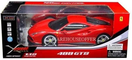 Amazon Xq 1 18 Xq Rc ラジオコントロール レッドフェラーリ 4 Gtb ラジコン ドローン 通販