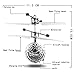 Kids Flying Ball Crystal Flashing LED Light Flying Ball RC Toy RC Infrared Induction Helicopter for Kids, Teenagers Colorful Flyings Toy for Boys and Girls Gift. (Colorful Light)