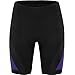NOOYME Womens Bike Shorts for Cycling with 3D Padded Pink Ride Women Cycling Shorts (Purple, X-Large)