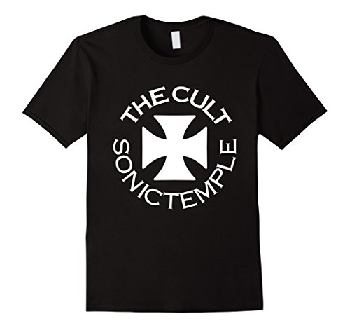 The CultSonic Temple Iron Cross (on dark tee) T-ShirtOEKO-TEX STANDARD 100