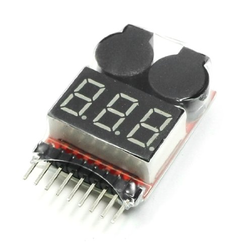 uxcell Lipo Battery Voltage Tester Low Buzzer Alarm